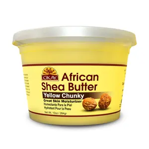 OKAY Pure Naturals African Shea Butter Yellow Smooth - 13 oz / 384 ml