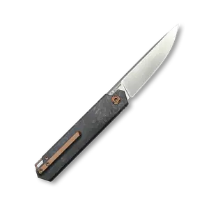 DOTS GEAR Master Designer Series brand Preacher Folding Pocket Knife 2.99" S35VN Blade Carbon Fiber Handle Ideal for Everyday Carry