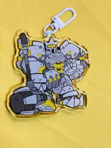 Overwatch Keychain: Reinhardt