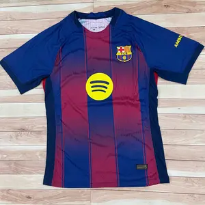 FC Barcelona 2025/26 Home Player Jersey Match Fit Performance Soccer Shirt Premium Quality