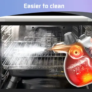 Pressurized Handheld Multi-Surface Natural  Steam Cleaner with 12 pcs Accessories,Multi-Purpose Steamer,Safe for Kids and Pets