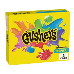 Tropical Fruit Flavored Snacks – Mini Pouches, 3 Count, 1.32 oz Total