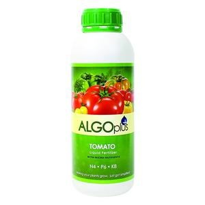 212 MAIN AlgoPlus 1L Tomato Liquid Fertilizer - Potassium-Rich, Formulated for Peppers, Enhances Plant Yield, Supports Healthier Growth