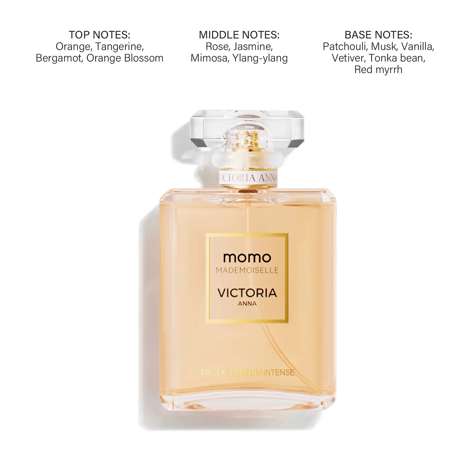 Anna Miss MOMO Perfume for Women Daily Wear Perfume Sweet Vanilla Potion Perfume Elegant Fruity Long Lasting 6-8 hours Chocolate Fragrance Floral Honeysuckle Floral Gourmand