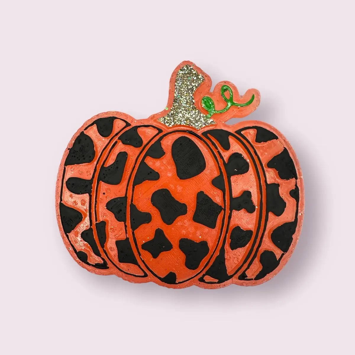 Cow Print Pumpkin Car Freshie - Car Air Freshener