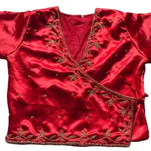 Boutique handwork Nepali Pure cotton dhaka design Cholo for women.