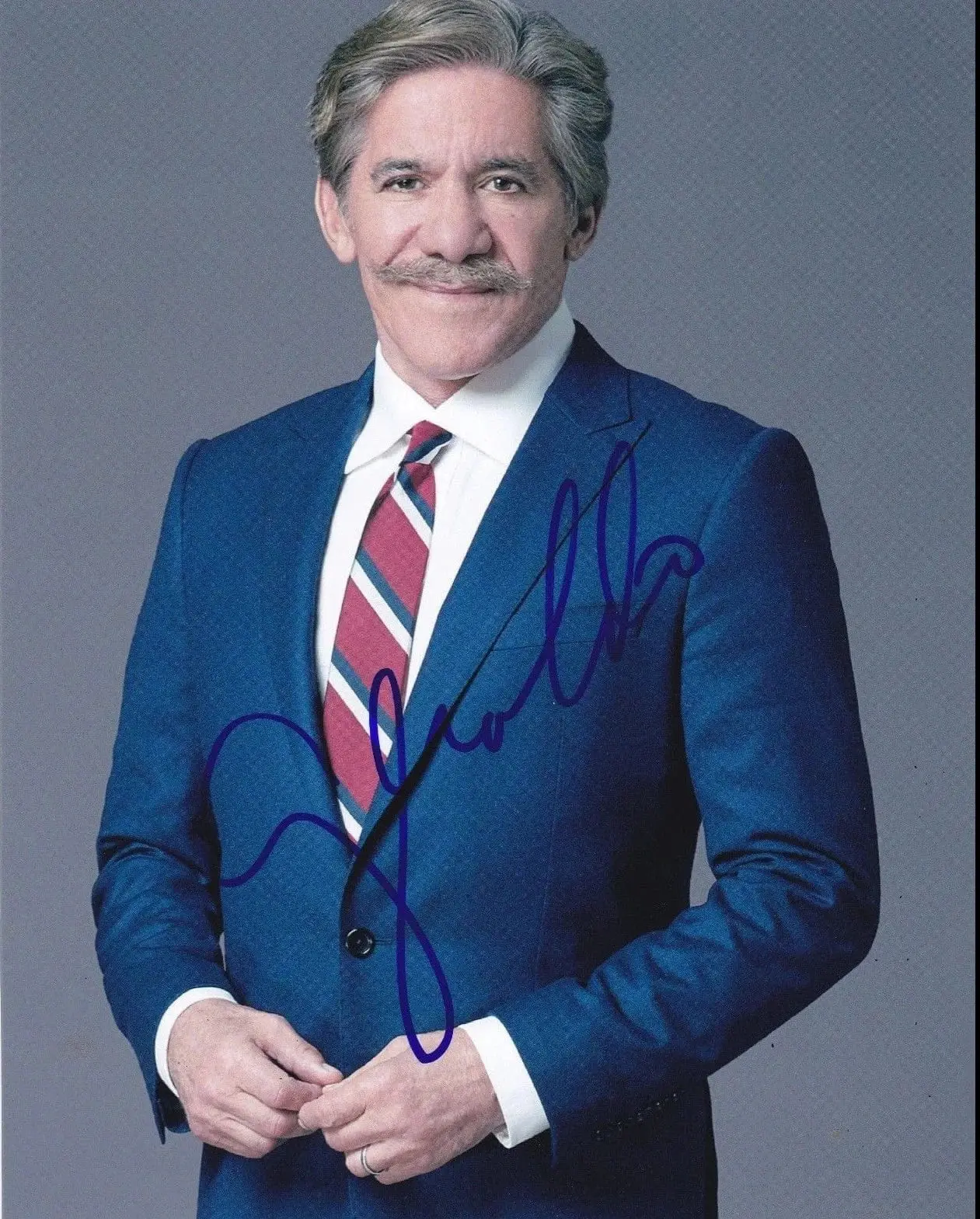 Geraldo Rivera Authentic Autographed 8x10 Photo
