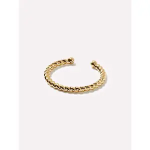 Twisted Adjustable Ring - Rope Mini