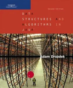 USED-Data Structures and Algorithms in Java, Second Edition by Adam Drozdek (Hardcover)