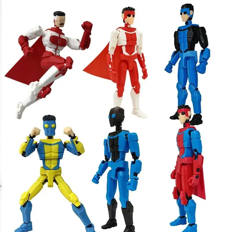 3d Print Invincible Boy Invincible Mark Multi-joint Poseable Invincible Boy Multi-jointed Movable Action Figure Collectible Toy