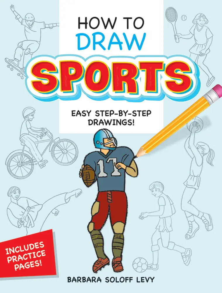 USED Book - How to Draw Sports: Step-By-Step Drawings! by Soloff Levy, Barbara (Paperback) - english