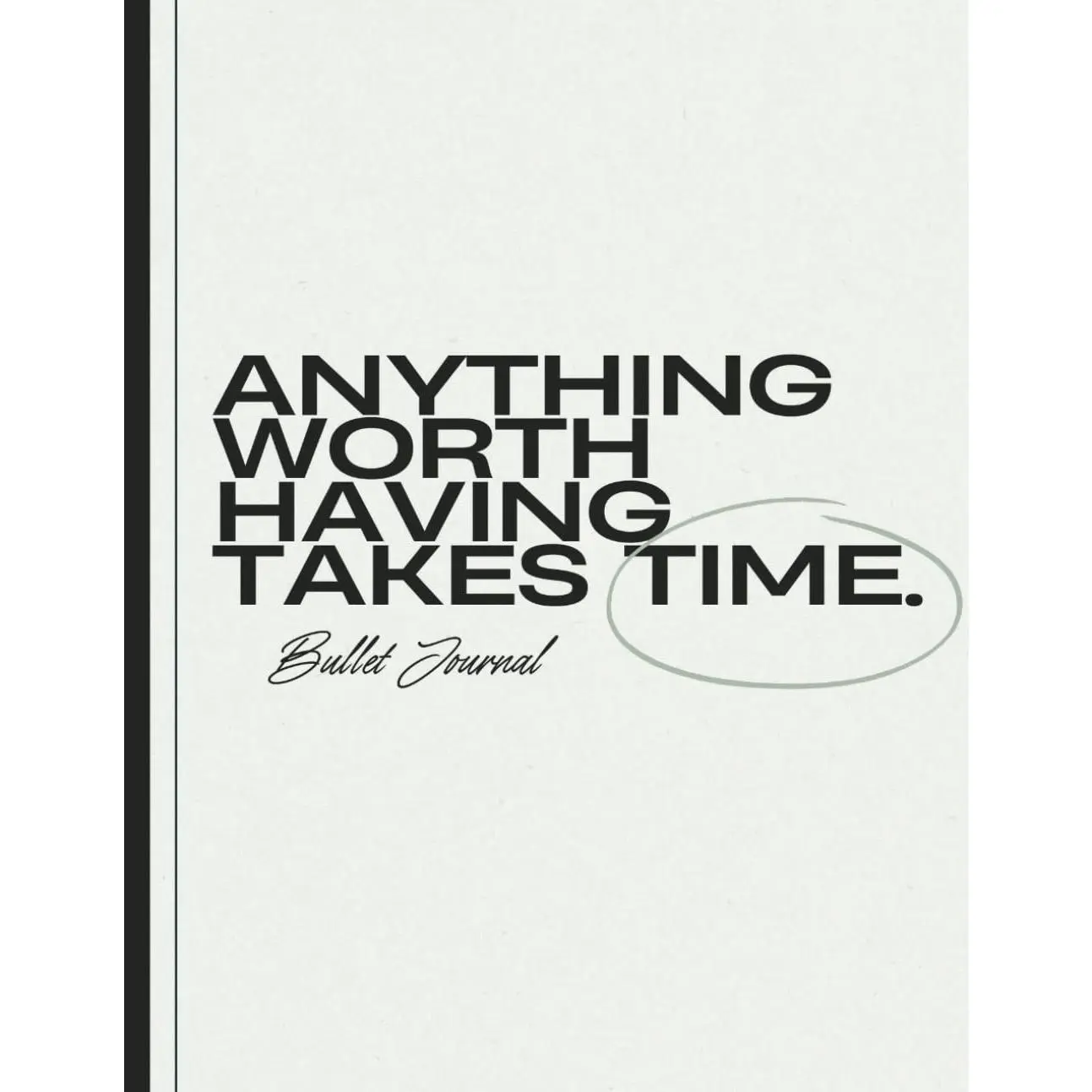 Bullet Blueprint: Minimalistic Style Bullet Journal