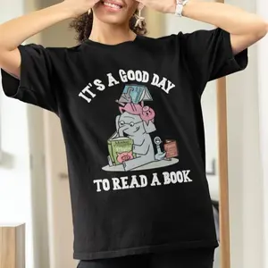 It's A Good Day To Read A Book Teacher Unisex T-Shirt, Reading Shirt, Back To School Gift, Kindergarten Shirt, Book Lover Gift