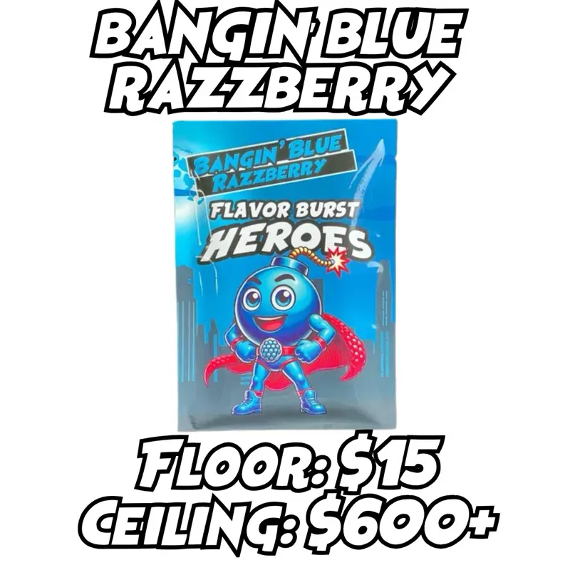 Flavor Burst Heroes - Bangin' Blue Razzberry Edition