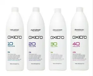 Alfaparf Milano Peroxide Cream 1000ml 33.8 Fl Oz Creamy Stabilized Hydrogen Peroxide Enriched with Elicos for Gentle Scalp Protection Natural Blonde Care Hair Strengthening Moisturizing