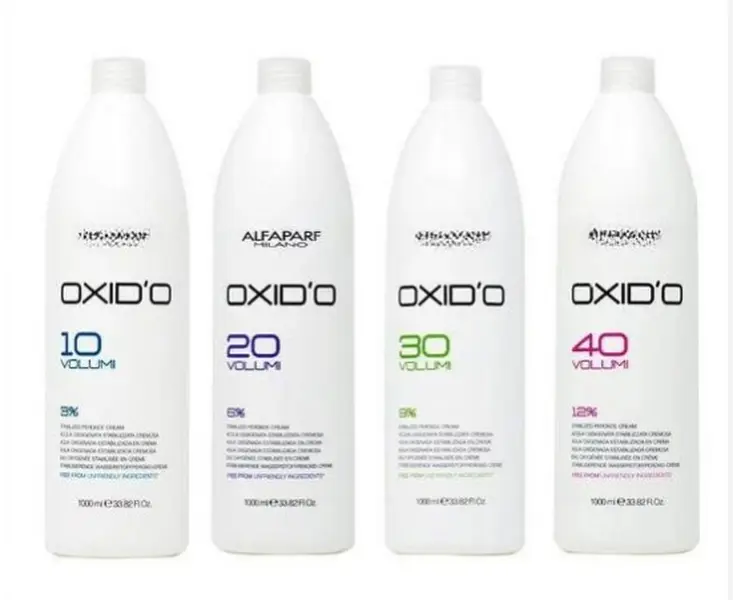 Alfaparf Milano Oxid'o Stabilized Peroxide Cream Hair Developer - Hydrating, Elicos-Infused for Gentle Scalp Protection - 1000ml (33.8 fl oz) Haircare Product