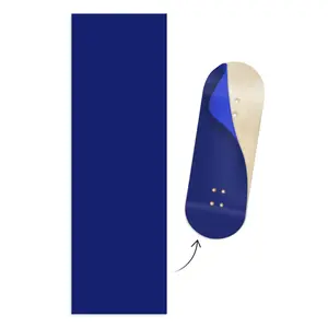 "Blue Sapphire Colorway" ColorBlock Fingerboard Deck Wrap - 35mm x 110mm