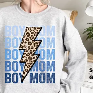 11” DTF Direct to Film Transfer - Boy Mom - Ready to Ship