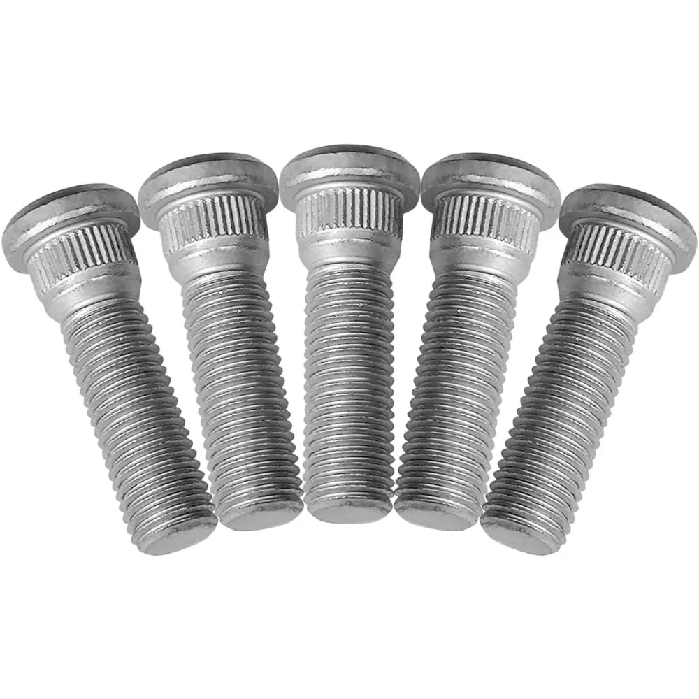 Wheel Studs M12x1.50 Lug Stud 49mm Bolt Compatible With Toyota Avalon,Camry,Corolla,Prius,RAV4,Sienna,Pickup,Tacoma,Lexus CT200h,ES300,GS350,IS250,Vibe 90942-02049 610-266 (5PCS)