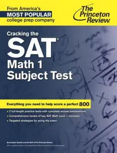 USED-Cracking the SAT Math 1 Subject Test (College Test Preparation) by Princeton Review (Paperback)
