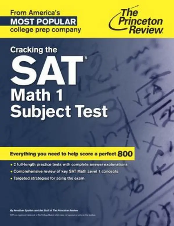 USED-Cracking the SAT Math 1 Subject Test (College Test Preparation) by Princeton Review (Paperback)