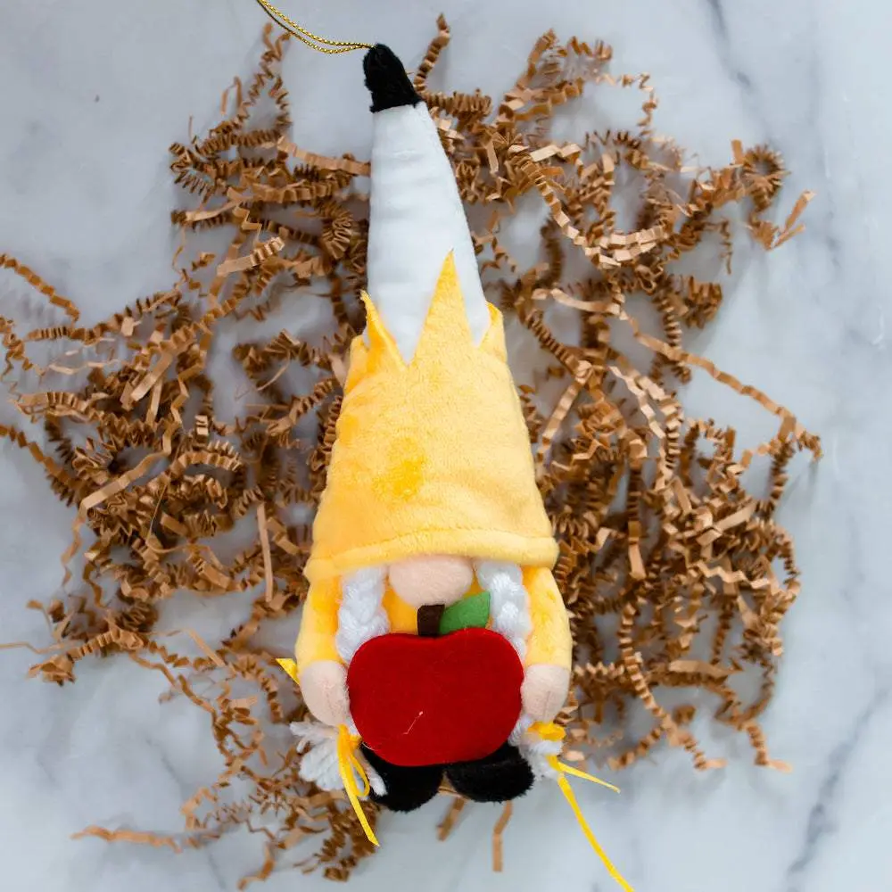 Pencil Gnome Ornament