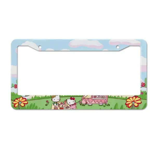 Hello Kitty Mini License Plate