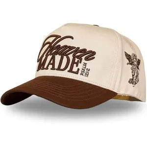 2026-Vintage Faith  Forever Trucker Hat| Men  Women| Christian Cross God YHWH I Love Jesus Hats| Bride Blorette Engagement Cowboy Hat| Cotton| Snapback (Heaven Made| Brown) at  Men’s Clothing