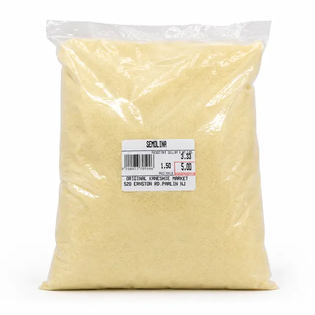 Kaneshie Market Semolina – 4 lbs (Light, Fluffy & Ready in Minutes)
