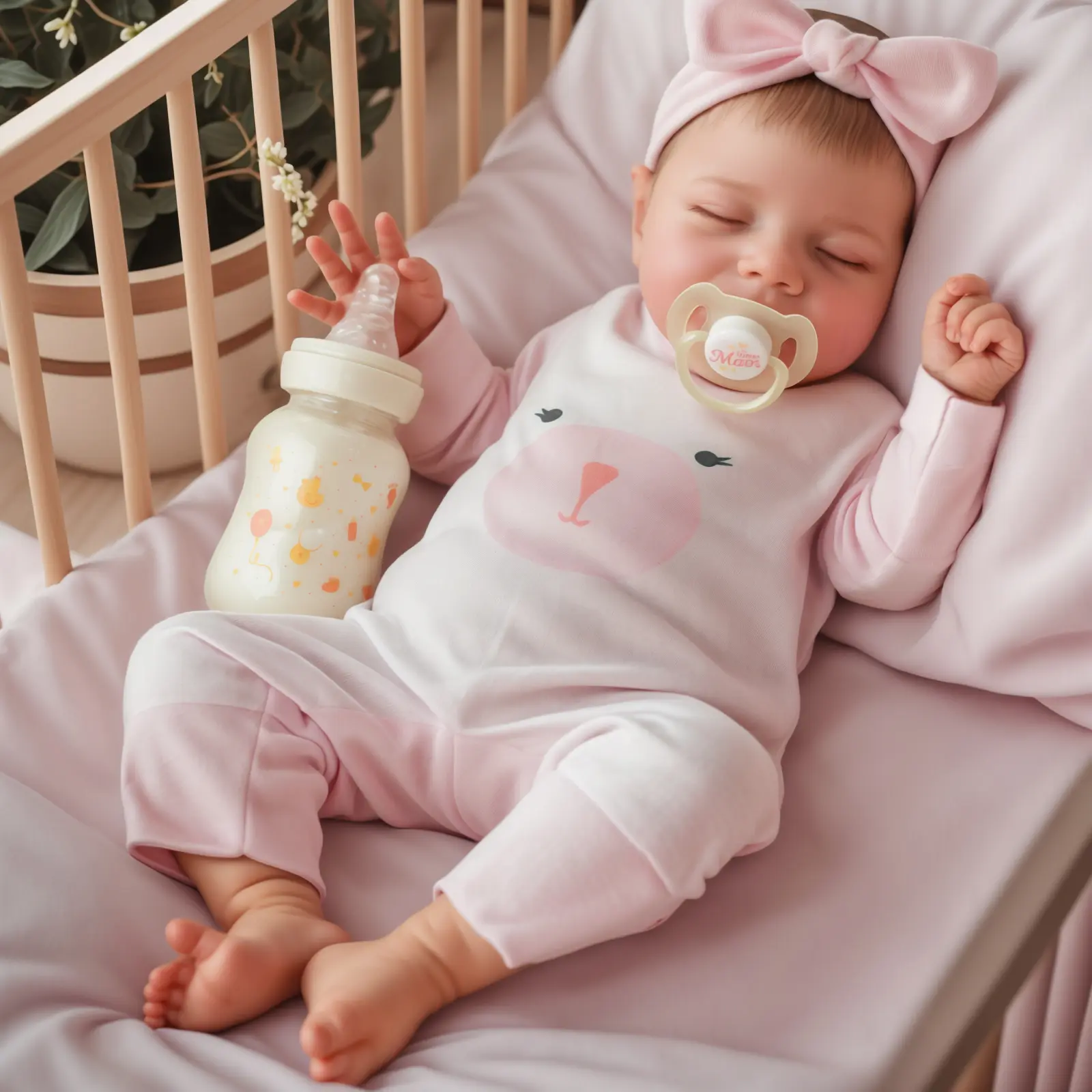 #Summervibes#DealsForYouDays BABESIDE Lifelike Reborn Baby Dolls 12/20Inch Sweet Smile Realistic Newborn Full-body Vinyl Sleeping baby Doll girl with Toy Accessories Gift Set for Kids Age 3+ Christmas Mother's Day Birthday