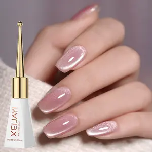 XEIJAYI Pink Cat Eye Gel Nail Polish Ceramic Magnetic Gel UV Semi-permanent Enamels Varnish Nail Supplies For Professionals Gel
