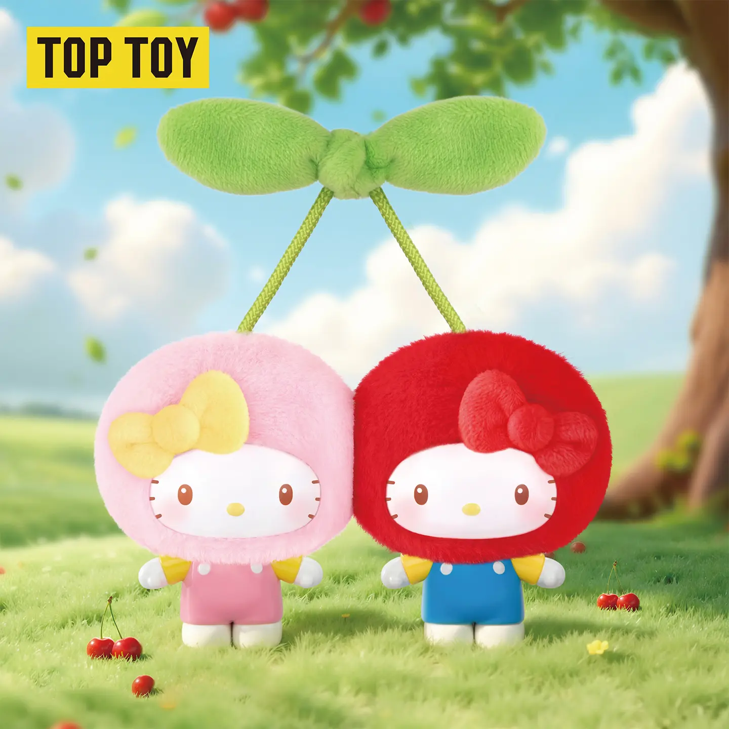 TOPTOY Hello Kitty Fruit House Series Charm Blind Box. Vivid Fruit Themed Design, Delicate Small Doll Pendant, Lightweight for Backpack Hanging. Lovely Trendy Accessory And Sweet Surprise Gift For Girls And Hello Kitty Fans, deals for you days