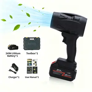 【FathersDayGift】Turbo Jet Blower,Leaf Blower, Violent Turbo Fan, Pure Copper Motor,Car Drying After Wash, Handheld Snow Blower,Cordless Turbo Power Air Duster,Home Improve,Garden Mainte Holiday gifts