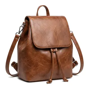 Minimalist Drawstring Multi-functional Convertible Bag—Wear it as a backpack, crossbody bag, or carry it as a handbag!