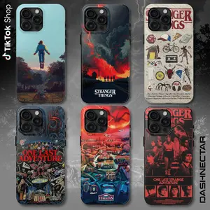 Hawkins Town Map Stranger Season 5 Phone Case, One Last Adventure Movie Phone Case, Horror Tv Series 17 Air Pro Max