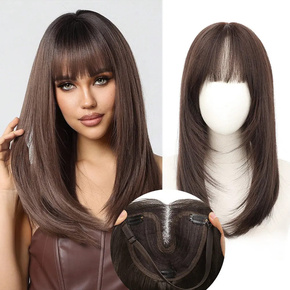 18INCH-eddish Chocolate Brown