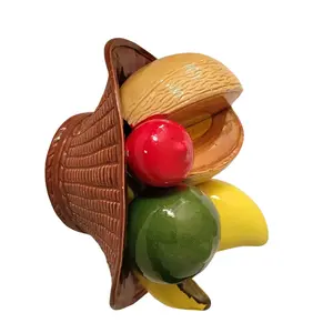 Ceramic Fruit Basket Used