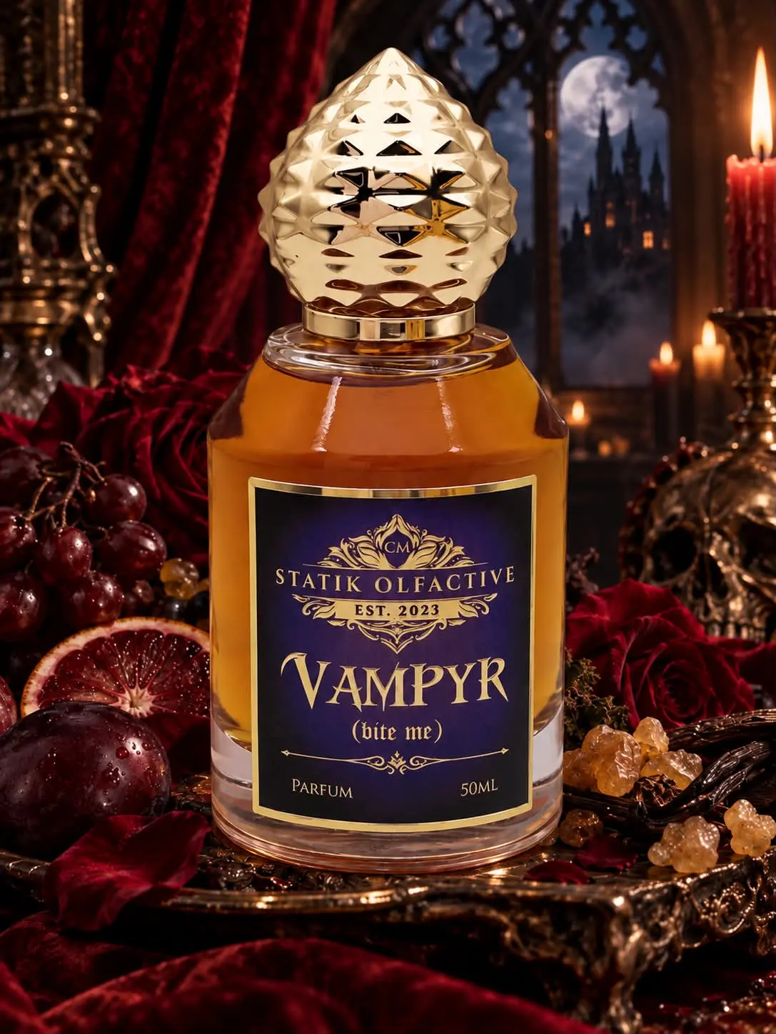 Statik Olfactive Fragrances - Vampyr - 50ml Niche Perfume