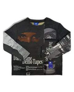 Build A Legacy Drake Tapestry Crewneck Sweater - Black Dark Lane Demo Tapes