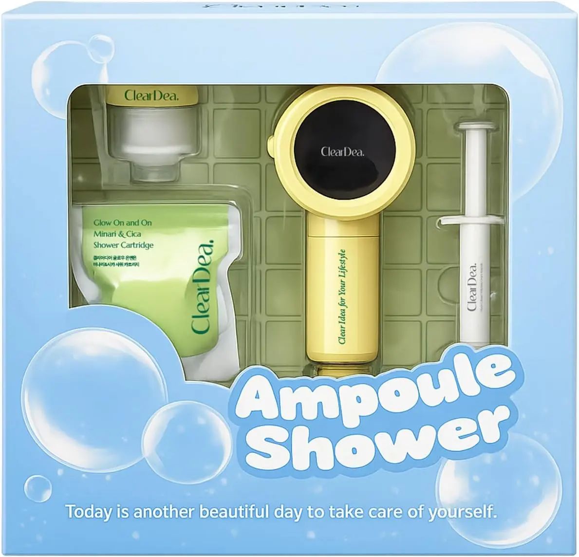 ClearDea Glow On and On Ampoule Shower Set 1set