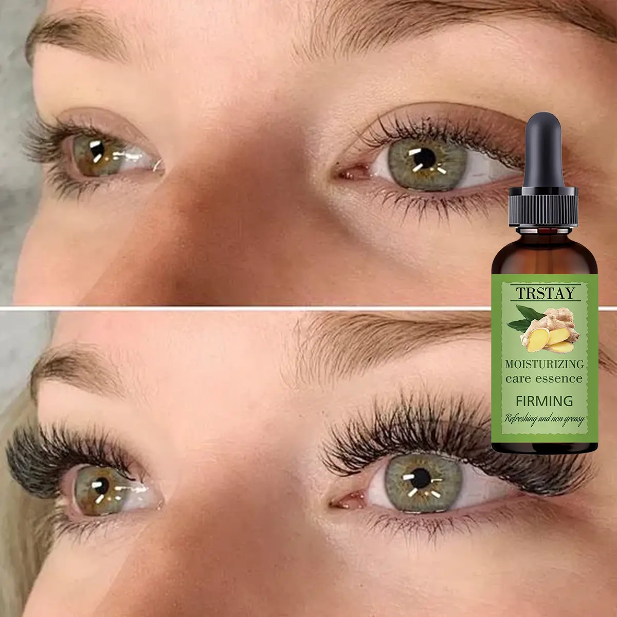 Eye serum that rapidly hydrates and moisturizes, leaving the eye area feeling deeply comfortable; helps diminish fine lines around the eyes with a silky-smooth texture—suitable for daily use (50ml).
