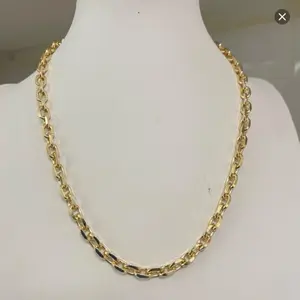 18k Gold Plated Necklace 17.5” inches