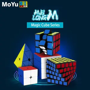 Speed Cube Set with Rubik Cubes 2x2x2 3x3x3 4x4x4 Cubes and Pyramid Cube, Fun Puzzle Gift for Kids Teens Adults, Perfect for Birthdays & Christmas