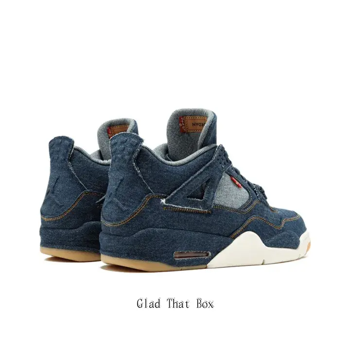 Vintage Dark Denim Mid-Top Sneakers, Retro Basketball Trainers with Gum Soles, Breathable Streetwear Footwear for All-Day Style