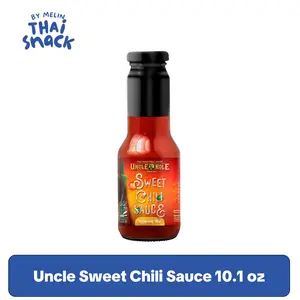 Uncle Kole Sweet Chili Dipping Sauce, 10.1 oz - Spicy Dip, Authentic Thai Spring Roll Sauce, Ambient Storage, Fish-Containing, Soy-Inclusive