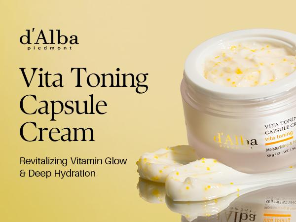 [OFFICIAL d'Alba] [Set] 5 Step Glow Mode On (Day & Night Care) l  l Even Out Skin & Reduce Dark Spots l Simplify Your Skincare with All-In-One Vitamin Routine l Spray Serum + Toner + Serum + Cream + Hydrogel Mask