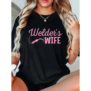 100 Percent Cotton Welder Wife Handcrafted Metalwork Blacksmithing T Shirt
