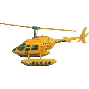 Ranger Chopper U.S. Ranger Forest Patrol Rescue Helicopter 1/72 Scale Model Kit  [COLLECTIBLES]