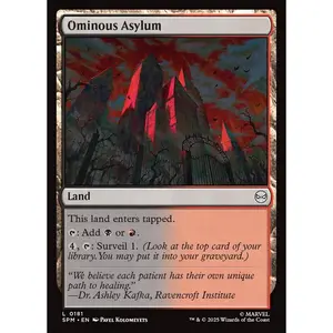 Ominous Asylum (181) - [Foil] Marvel's Spider-Man (SPM)