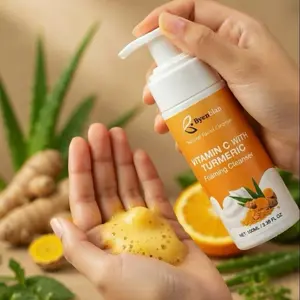 Vitamin C Tumeric Foaming Cleanser Byen Nwè                      Turmeric